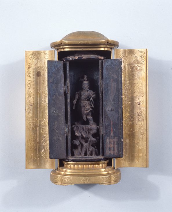 八幡神立像　紀州東照宮蔵